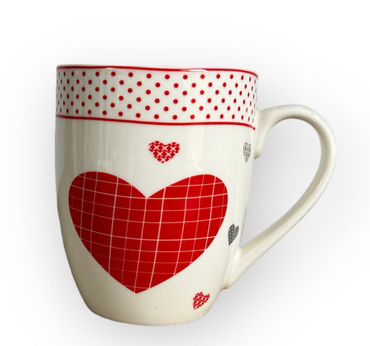 Big Heart Ceramic Mug